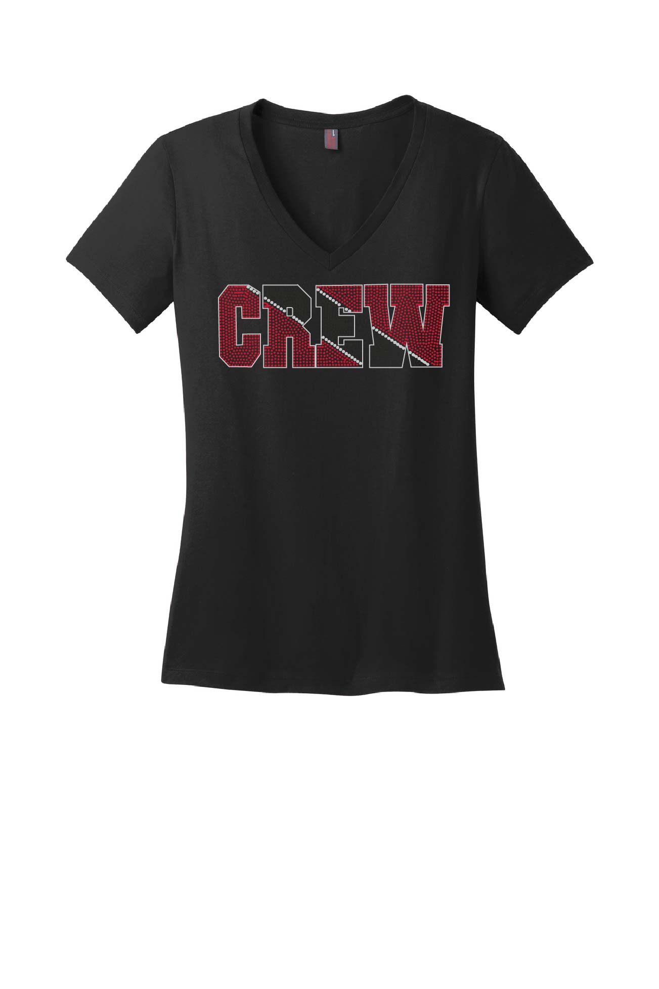 Z3 - HHS Rowing Ladies Spangle V-Neck Tee