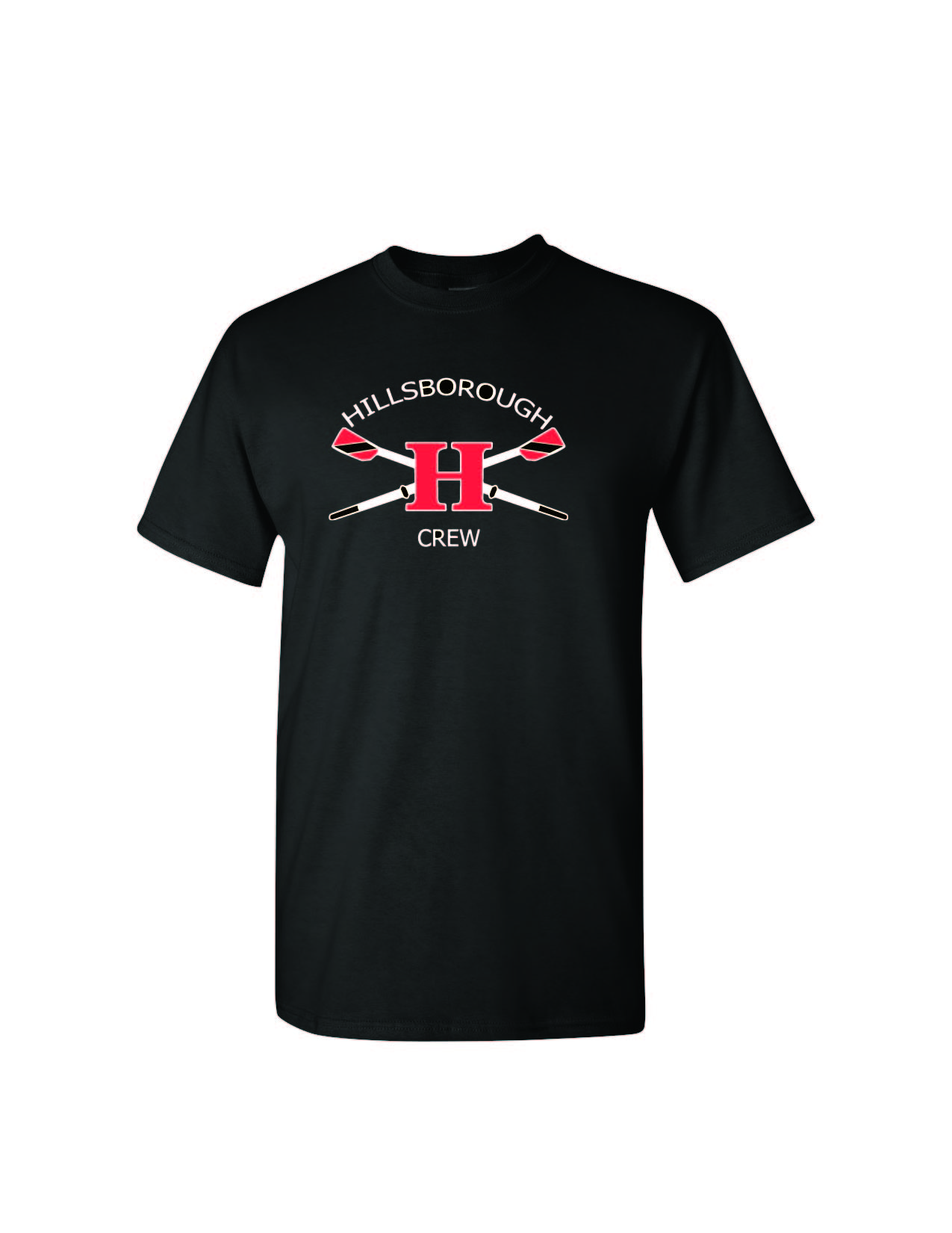 D1 - HHS Rowing Basic Tee - Black