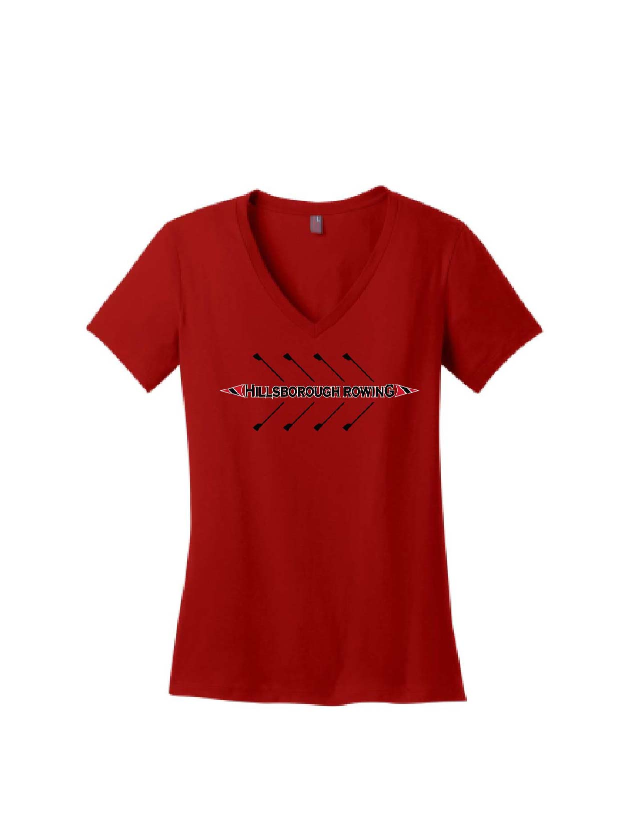B - HHS Rowing T-Shirt - RED