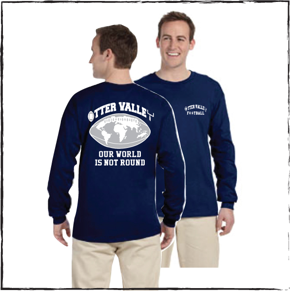 G240 Football Long Sleeve Tee