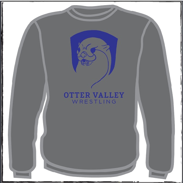G180 Wrestling Gildan Adult Heavy Blend Adult 8 oz., 50/50 Fleece Crew