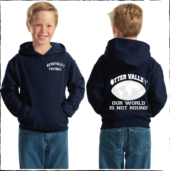 996Y Football Youth Hoodie