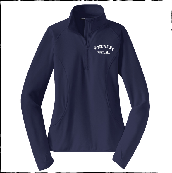 LST850 Football 1/2-Zip Pullover
