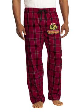 SAN DT1800 Mens District ® Flannel Plaid Pant RED