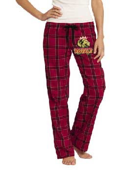 SAN DT2800 District ® Women’s Flannel Plaid Pant Red