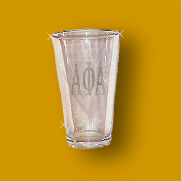 071 Etched Beverage Glass