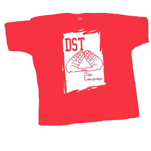 0055 DST Sign Language T-shirt