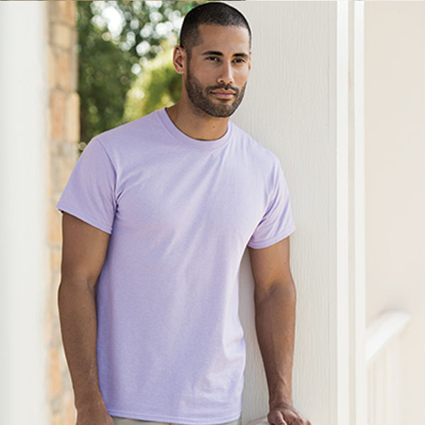 003 Adult Cotton 1-color Screen Printed T-shirt