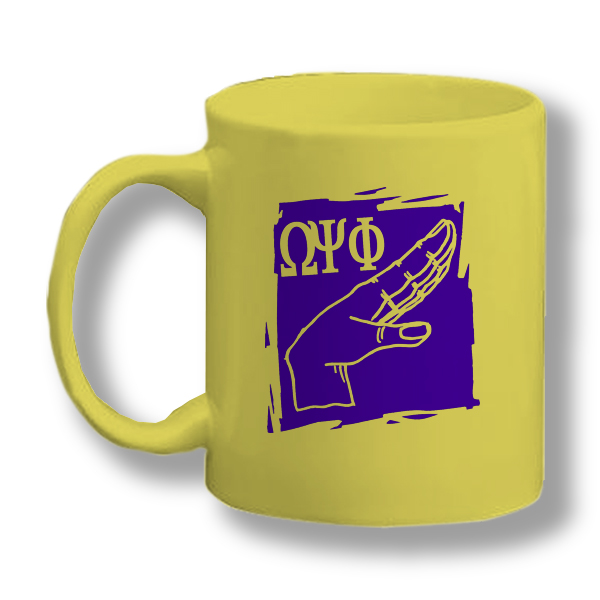 070 Omega Sign Language Coffee Mug