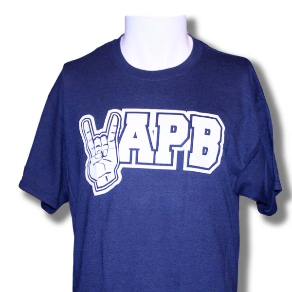 0018g KK Psi Hand Sign Yard T-shirt