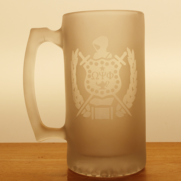 071a Omega Frosted Shield 33oz Jumbo Mug