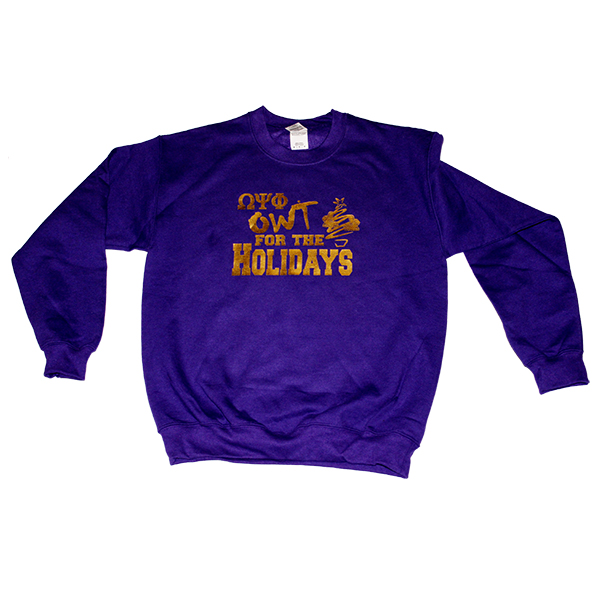 00001 Omega Owt For the Holidays Sweatshirt