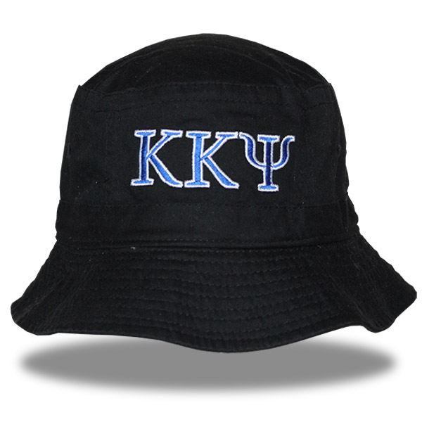 011 KK Psi Bucket Hat - Black