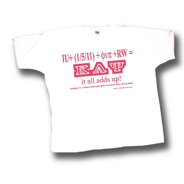 0001 Kappa Equation T-shirt