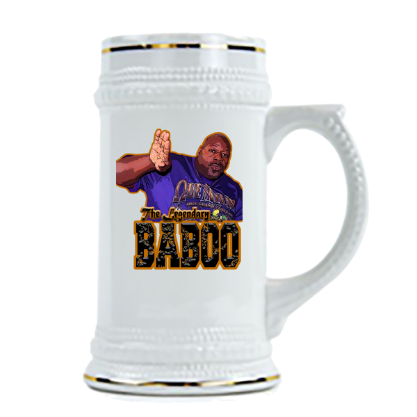 Baboo 18oz Ceramic Beer Stein