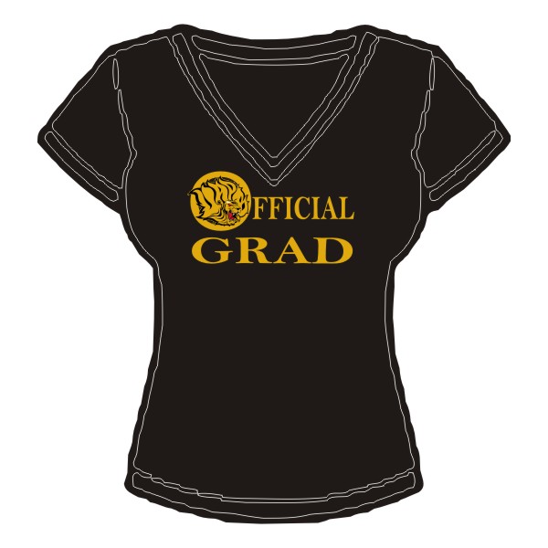 002 UAPB - Original Grad Ladies Fit T-shirt