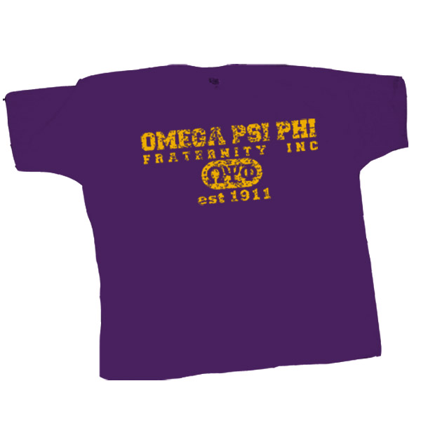005 Omega "Est" Design T-shirt