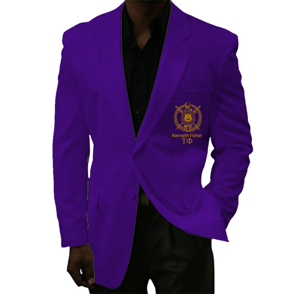053 Omega Blazer - Purple 1-color crest