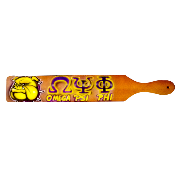 085 Omega Psi Phi Airbrushed Paddle