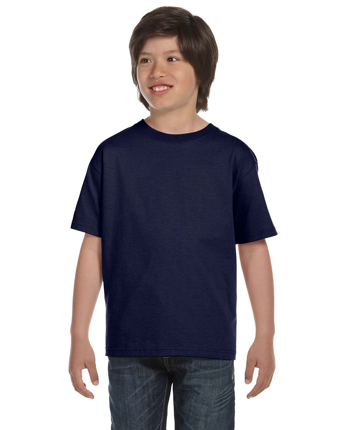 Hanes Youth Tee with logo option