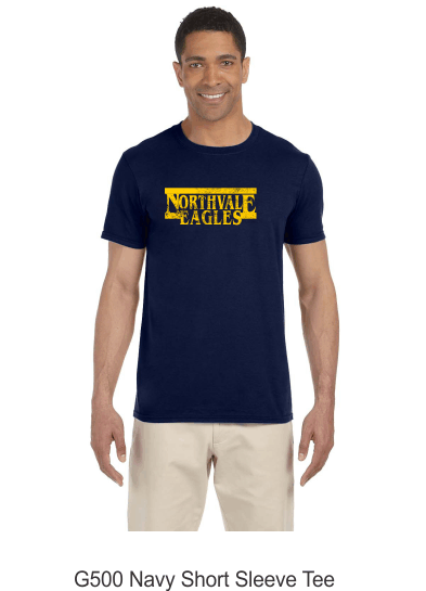 Navy Cotton Tee Shirts 