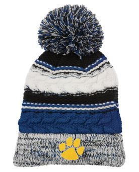 8. Knit Pom Pom Hat