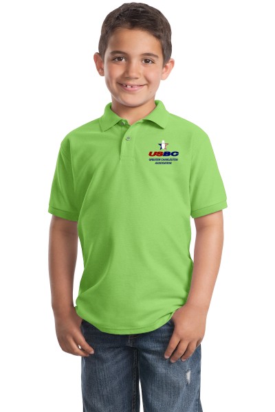 02-Y500 Youth Silk Touch Polo