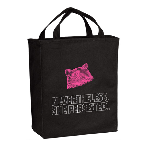 Nevertheless black tote bag