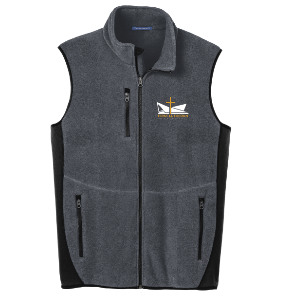 H-SAN (F228) Adult Full Zip Fleece Vest