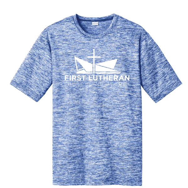 A-SAN (ST390) Youth & Adult Electric Heather Tee
