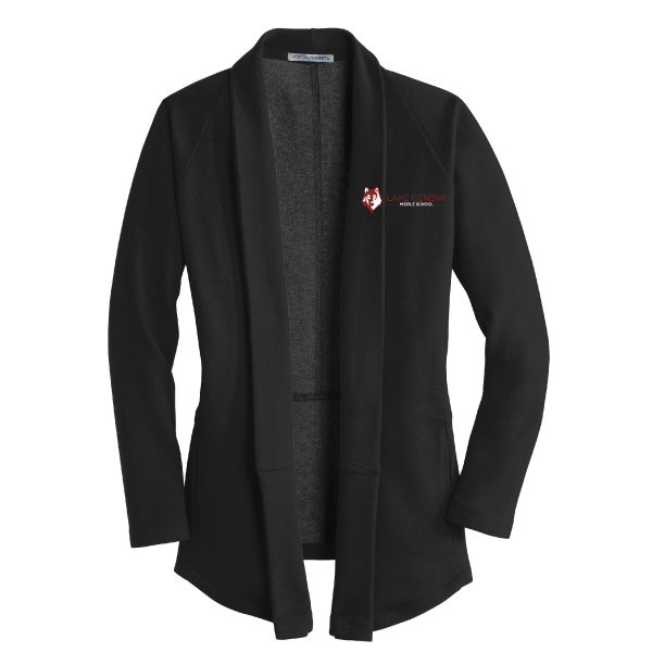 S-(L807)-Ladies Interlock Cardigan