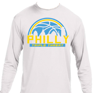 Philly Triple Threat White Dri-Fit