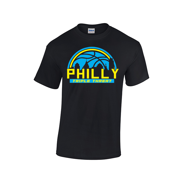 Philly Triple Threat Tshirt Black