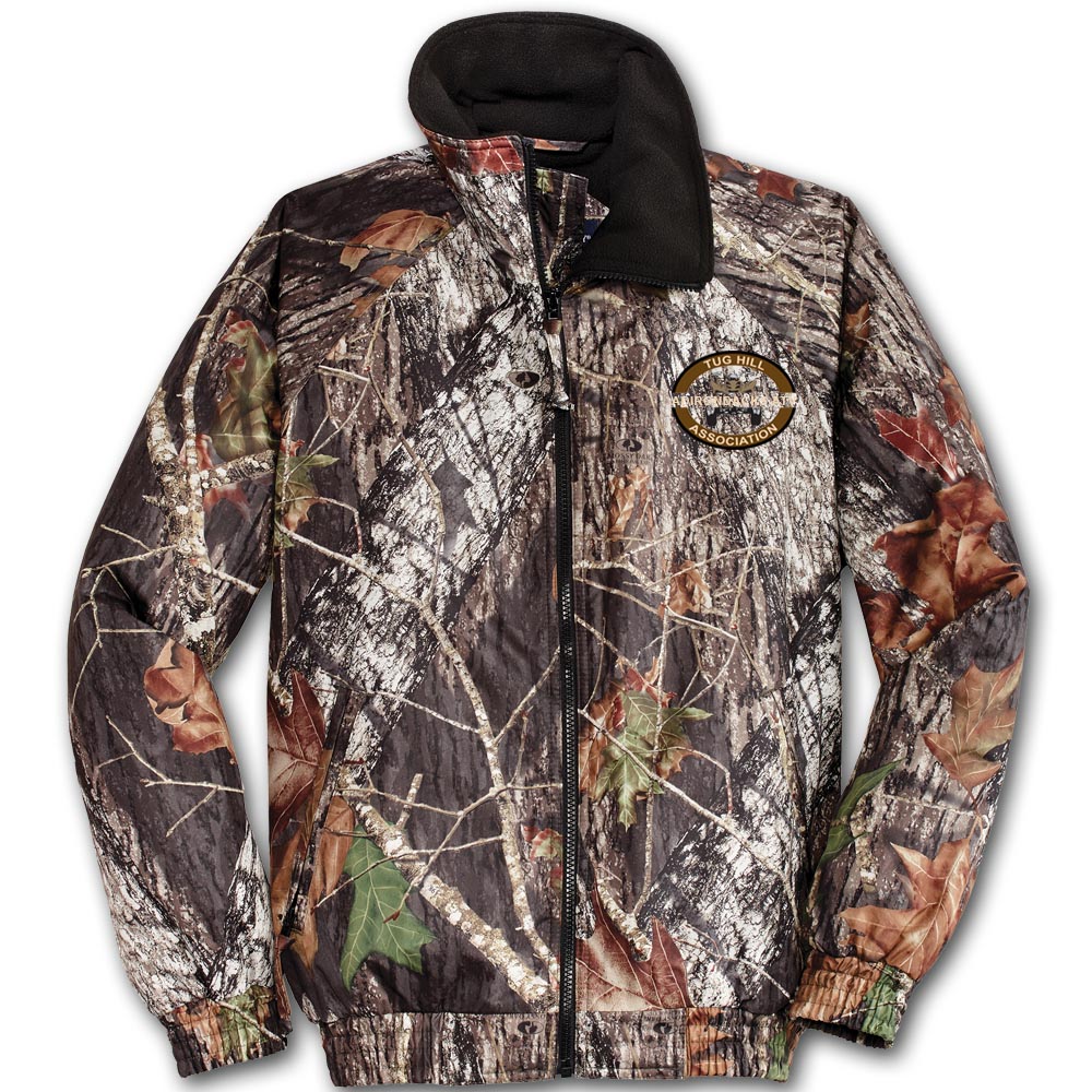 Waterproof Challenger Fleece-Lined Camo Jacket