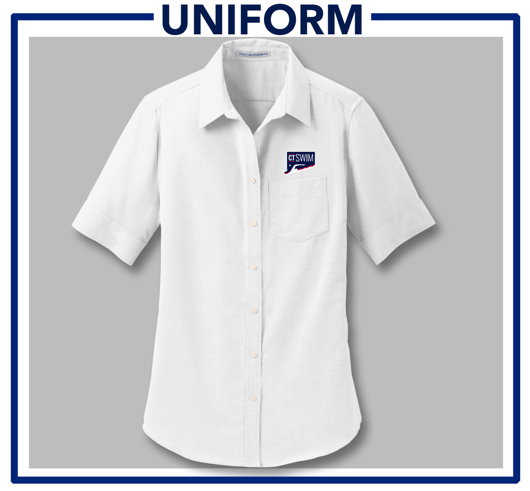 APPROVED UNIFORM Women's Short Sleeve Oxford