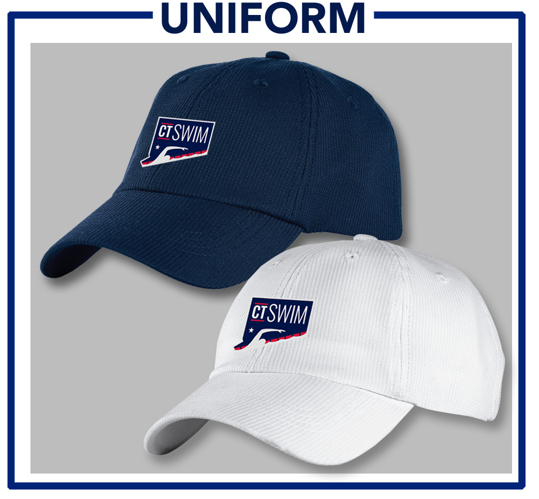 APPROVED UNIFORM Moisture-Wicking White and Navy Caps