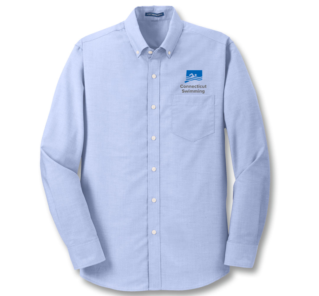 Men's Long Sleeve Blue Oxford (CASUAL WEAR ONLY)