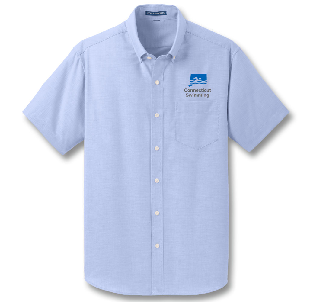 Men's Short Sleeve Blue Oxford (CASUAL WEAR ONLY)