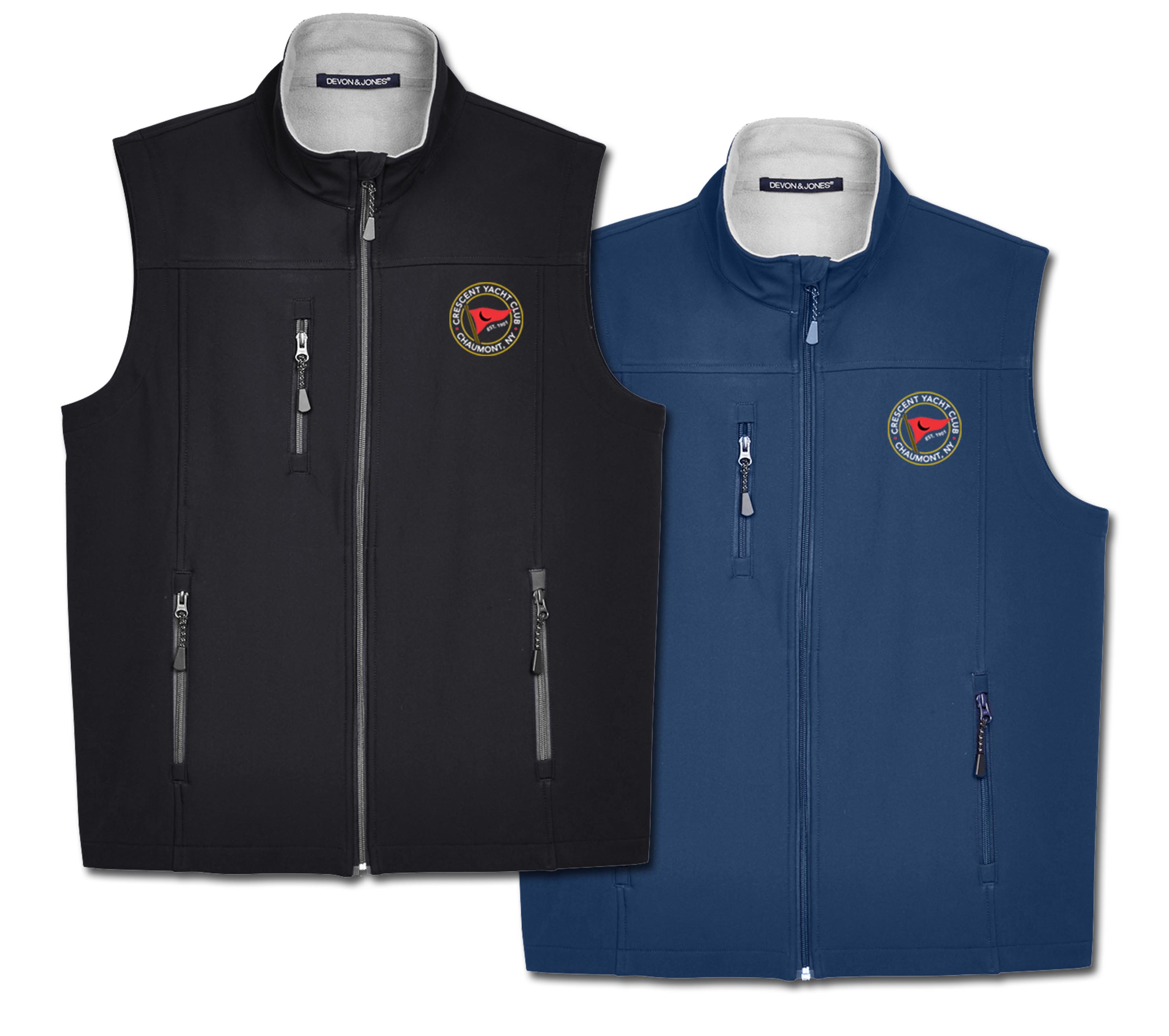 Nylon Fleece-lined Vest