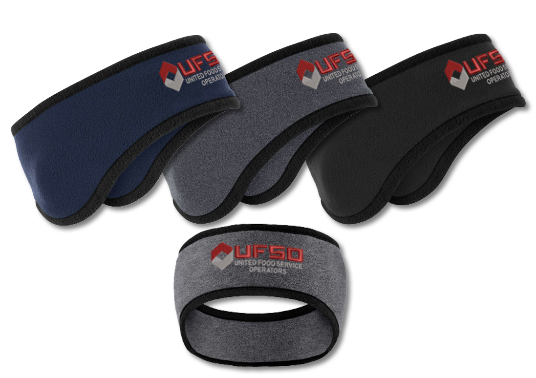 Two-Color Fleece Headband