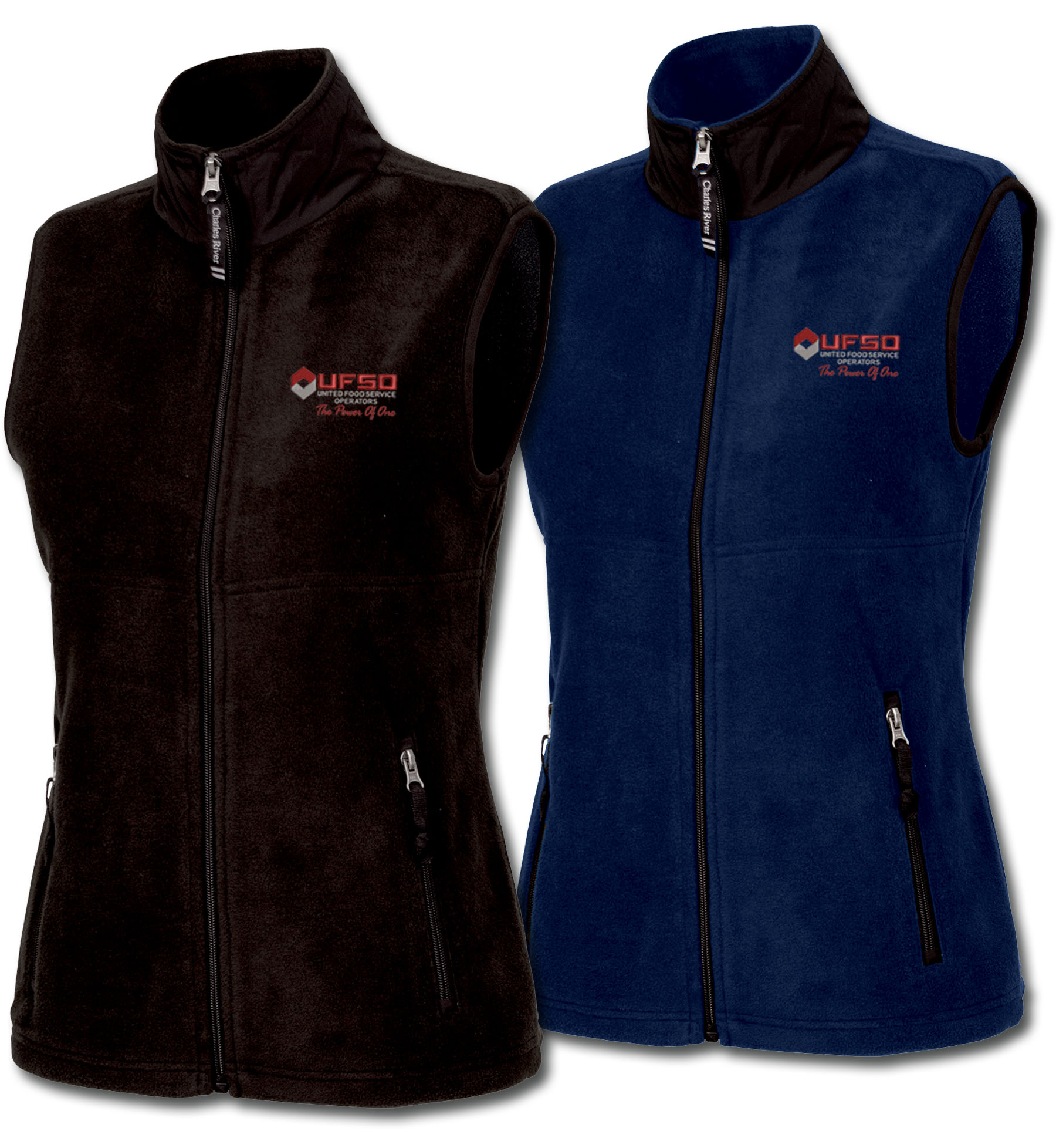 Ladies Full-Zip Fleece Vest