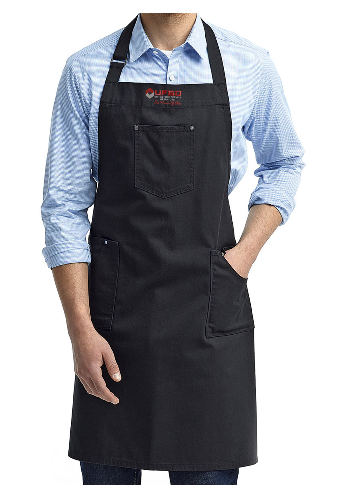 Artisan Cotton Bib Apron