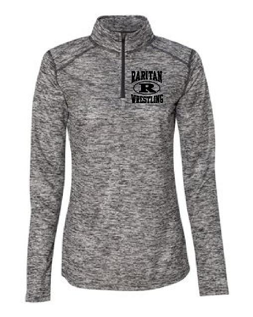 4193 Womens Badger Blend Quarter Zip Pullover