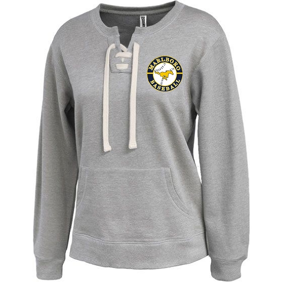5416 Womens Lace Up Crew