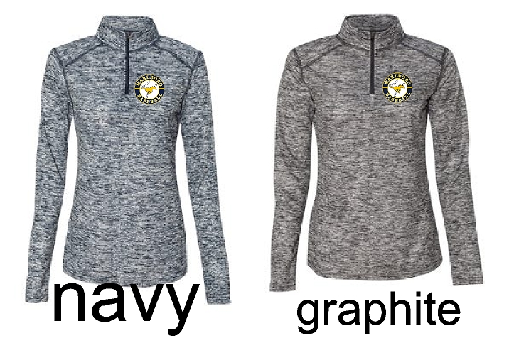 4193 Womens Badger Blend Quarter Zip Pullover