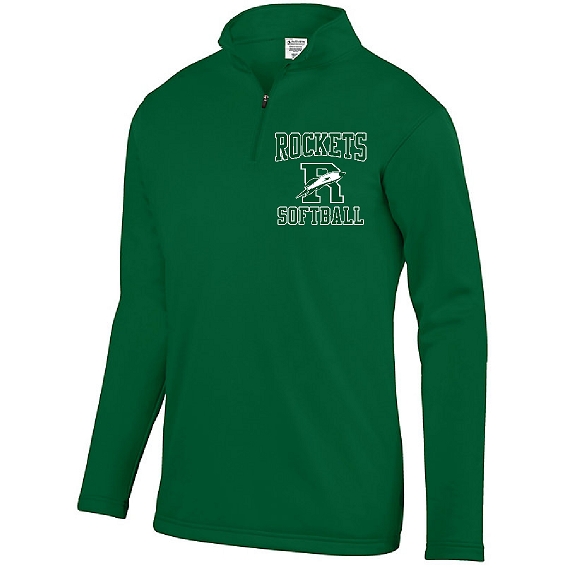 5507 Quarter Zip Wicking Fleece Pullover