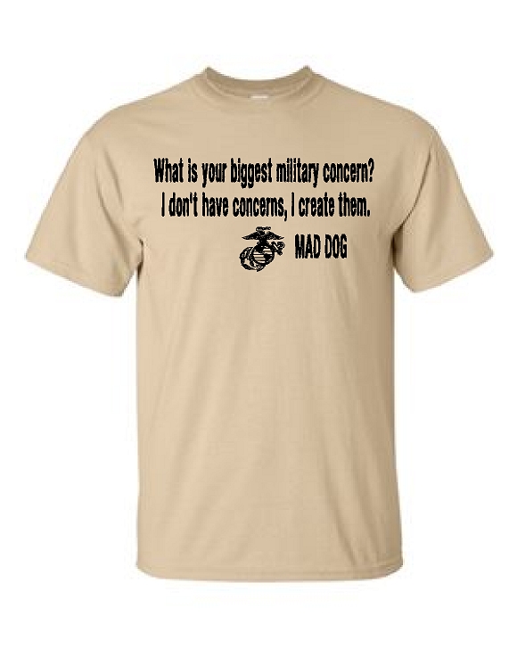 5000 What is your biggest military concern..sand