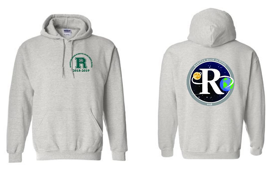 18500 Ash Grey Hoodie