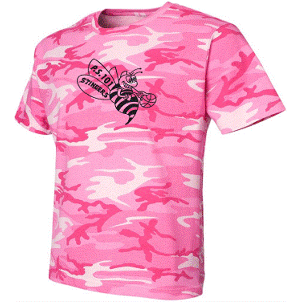 Pink Camouflage T-Shirt