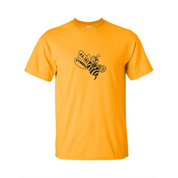 Gold Short-Sleeve T-Shirt - Bee